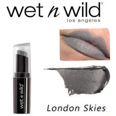 Wet N Wild Mega Last Lipstick Cruelty Free Makeup! Brand New And Sealed Nwt London Skies Gray Grey Bb 25% Off Entire Order With Any 3+ Listings. Bundle With Other Items And Pay Only One Shipping Price! Grey Lipstick Makeup, Wet N Wild Lipstick, Grey Lipstick, Metallic Liquid Lipstick, Gloss Eyeshadow, Wild Makeup, Lip Color Lipstick, Wet N Wild Makeup, Metallic Lipstick