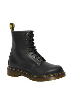 PRICES MAY VARY. Original Dr. Martens boot, built for a woman Made with all the classic Doc's DNA, including grooved sides, heel-loop and yellow stitching Built on the iconic Dr. Martens air-cushioned, with good abrasion and slip resistance Airwairs original signature leather: a firm, finished leather with a smooth, semi bright appearance. Wipe away dirt using a damp cloth. Apply a neutral or correct colored wax based shoe polish Dr Martens Brogues, Dr Martens Original, Doc Marten Boots, Doc Marten Boot, Doc Martin, Shoe Brushes, Shoe Polish, Vegan Boots, Combat Boot