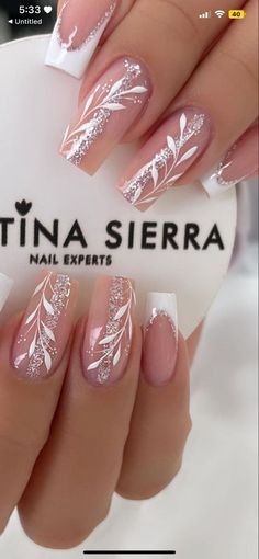 Get inspired with these trendy and vibrant summer nail designs! Discover step-by-step tutorials and tips for a perfect summer manicure. #SummerNailDesigns #SummerNails #SummerNailArt #SummerVibesNails Bridal Acrylic Nails Wedding, Bride Acrylic Nails Wedding, Beige Wedding Nails, Nail Art Wedding Elegant Pink, Wedding Nails Flowers, Nail Designs For Wedding The Bride, Short Bridal Nails Wedding, Short Nail Designs Wedding