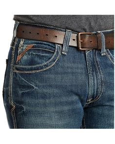 Ariat Jeans, Straight Denim Jeans, Work Boots Men, Mens Big And Tall, Big And Tall, Work Boots, Mens Belts, Mens Fashion Casual, Sanding