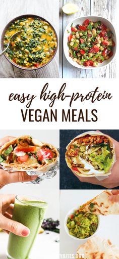 easy high protein vegan meals are the perfect way to start your day off right now