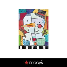 the cover of marc's christmas carols, with an image of a penguin and snowman