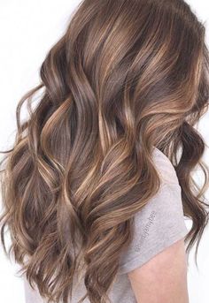 Trendy Fall Hair Color, Brown Balayage