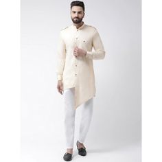 Off White Straight Kurta, Festive Long Sleeve Cream Kurta, Off White Cotton Churidar With Straight Kurta, Off White Straight Kurta For Diwali, Diwali Off White Straight Kurta, Off White Long Sleeve Festive Kurta, Beige Long Sleeve Bandhgala For Diwali, Festive Off White Long Sleeve Kurta, Festive Off-white Long Sleeve Kurta