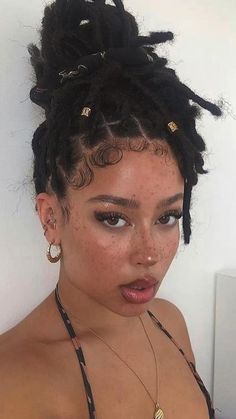 Vacation Hairstyles, Trending Hairstyles, Locs Hairstyles, Baddie Hairstyles, Faux Locs, Jennie Lisa, Aesthetic Hair, Protective Hairstyles