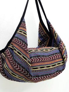 Woven Bag Backpack Hippie bag Hobo Boho bag Shoulder bag Tote Purse Handbags Travel Bag Crossbody Ba Tie Dye Bags, Elephant Bag, Woven Pillows, Yoga Mat Bag, Hippie Bags, Mat Bag, Diy Purse, Hobo Bags, Hand Woven Pillows