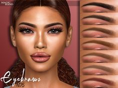 Sims 4eyebrows Cc, Sims 4 Cc Black Eyebrows, Urban Eyebrows Sims 4 Cc, Sims 4 Urban Cc Eyebrows, Sims 4 Cc The Sims Resource Lashes, Sims 4 Urban Eyebrows, Sims4 Cc Makeup Eyebrows, Sims 4 Mods Eyebrows