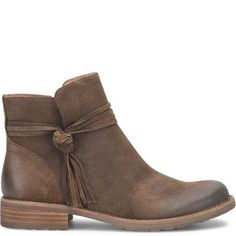 New Women’s Shoes, Boots & Sandals | Sofft Shoe Casual Brown Boots With Tassels, Casual Leather Boots With Tassels, Sofft Shoes, Dress Loafers, Clog Heels, Shoes And Boots, Justin Boots, Wedge Heel Sandals, Dress Shoes Womens