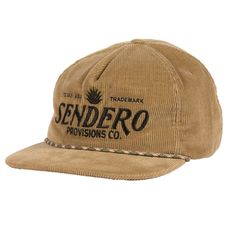 Logo Hat – Sendero Provisions Co. The Namesake, Paracord Braids, Hand Sticker, Logo Hat, Brown Hats, Unique Fits, Cruise Outfits, Hat Ideas, Braided Rope