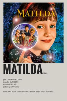 the movie matilda is shown in this poster