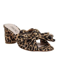 Concessions Okkular Fabric Sandals, Statement Heels, Flowy Dresses, Leopard Fabric, Toes Designs, Toe Designs, Flowy Dress, Textured Fabric, Womens Heels