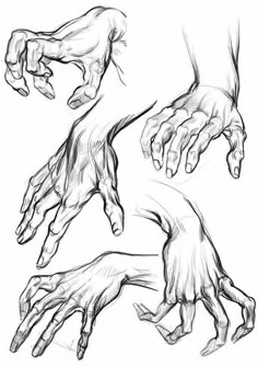 several hands are shown with different angles and shapes to show how they're doing