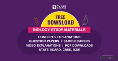 the free study material for biology students is displayed in this screenshoter's image