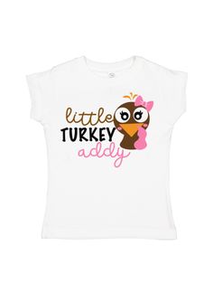 personalized little turkey girl shirt Turkey Face, Children's Clothing Brand, Kids Thanksgiving, Baby Tee Shirts, Unique Thanksgiving, Girls Thanksgiving, Birthday Tutu Outfit, Turkey Shirts, Retro Kids