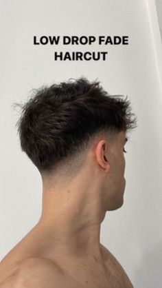 Low Drop Fade Haircut, Low Drop Fade, Low Fade Haircut Men's, Taper Fade Short Hair, Fade Haircut Curly Hair, Low Taper Fade Haircut, Low Taper Fade, Man Back, Guys Grooming