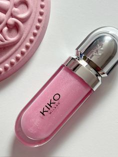 Kiko milano pink lipgloss shade 05 🎀 Kiko Pink Lipgloss, Kiko 05 Gloss, Kiko Hydra Lipgloss, Kiko Milano Lipgloss, Kiko Lip Gloss, Milani Lipgloss, Baby Pink Lipstick, Kiko Lipstick, Makeup Kiko