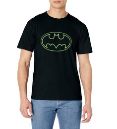 PRICES MAY VARY. Officially Licensed DC Comics Apparel for Men - Women - Boys - and Girls; Batman T-Shirts; Justice League T-Shirts; Comics T-Shirts; Super Hero T-Shirts; Gotham City T-Shirts; Dark Knight T-Shirts; Bruce Wayne T-Shirts; Comic Book T-Shirts; 23WBBM00165B-001 Lightweight, Classic fit, Double-needle sleeve and bottom hem Superhero Cotton T-shirt With Character Print, Superhero Cartoon Print Cotton T-shirt, Black Crew Neck T-shirt For Comic-con, Green Pop Culture T-shirt With Character Print, Fandom Short Sleeve T-shirt With Logo Print, Casual T-shirt With Character Print For Comic-con, Character Print Graphic Tee For Comic-con, Comic-con Character Print Graphic Tee, Casual Character Print T-shirt For Comic-con