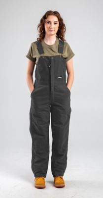 Berne Women's Softstone Duck Quilt-Lined Insulated Bib Overall, WB515TNM Knee Patches, Bib Overalls, Adjustable Legs, Good Brands, Outerwear Women, Work Wear, Comfort Fit, Overalls, Brass