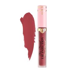 Vibrant Lip Shades | Too Faced Lip Injection Power Plumping Cream Longwear Liquid Lipstick - It's So Big - NET WT. 0.1 oz/3.0 ml Too Faced Lip Injection, Too Faced Lipstick, Lip Injections, Cruelty Free Beauty, Rosehip Oil, Lip Plumper, Too Faced, Liquid Lipstick, Lip Makeup