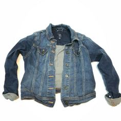 Gap Blue Wash Denim Women's Jean Jacket Size XS BS Cheap Gap Button-up Denim Jacket, Jean Jacket Women, Women Denim Jeans, Denim Wash, Denim Women, Jean Jacket, Gap, Denim Jacket, Women Jeans