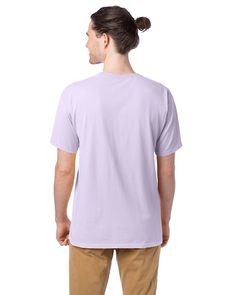 Men's 5.5 oz., 100% Ringspun Cotton Garment-Dyed T-Shirt - FUTURE LAVENDER - L | ComfortWash by Hanes Men's Garment-Dyed T-Shirt in Future Lavender Size Large | Cotton Soft-washed Purple Crew Neck T-shirt, Purple Soft-washed Crew Neck T-shirt, Purple Relaxed Fit Soft-washed T-shirt, Soft-washed Purple T-shirt Relaxed Fit, Purple Soft-washed Relaxed Fit T-shirt, Lavender Relaxed Fit Cotton T-shirt, Lavender Cotton T-shirt With Relaxed Fit, Lavender Cotton T-shirt For Streetwear, Cotton Lavender T-shirt For Streetwear