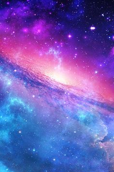 colorful galaxy wallpaper with stars in the sky