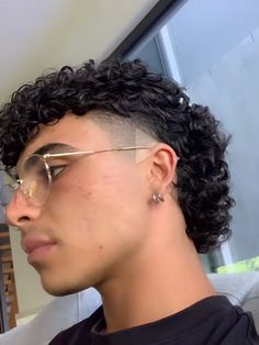 Short Curly Haircuts Men, Mullet Hairstyle Mens Curly, Mullet Curly Hair Men, Curly Hair Mullet Men, Curly Haircut Men, Curly Mullet Men, Male Mullet, Curly Hair Mullet