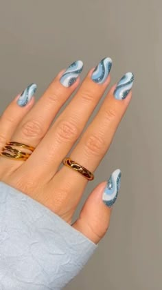 Nails Art Designs, Lines On Nails, Nail Art Designs Videos, White Nail