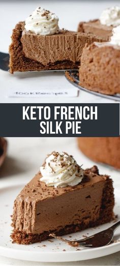 Craving a keto-friendly dessert? This rich and creamy Keto French Silk Pie is a low-carb indulgence that’s easy to make and delicious! Top with whipped cream and chocolate shavings for a guilt-free treat. #KetoDessert #LowCarb #FrenchSilkPie #SugarFree