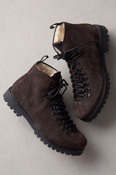 Men’s Tobias Shearling-Lined Leather Boots | Overland Mens Winter Leather Boots, Luxury Men's Brown Hiking Boots, Luxury Men's Fall Hiking Boots, Luxury Men's Hiking Boots, Luxury Classic Men's Hiking Boots, Luxury Casual Men's Winter Shoes, Luxury Men's Fall Desert Boots, Luxury Casual Men's Desert Boots, Mens Winter Boots With Fur