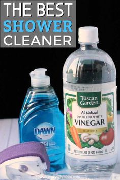 the best homemade shower cleaner and disinfectant