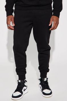 Model Height: 6'1 - Waist: 32 - Wearing Large Big & Tall: Height 6'3 - Waist: 42 - Wearing XXXL Available In Black, Grey, White, Navy, And Red Elastic Waist With Drawstring Side Hand Pockets Back Patch Pocket Ribbed Cuff At Bottom Of Leg 80% Cotton 20% Polyester Imported | Mens Tyson Jogger Pant in Black size Small by Fashion Nova Dragon Ninja, Womens Costumes, Coats Fashion, Swim Cover Up Dress, Cowgirl Party, Curve Jeans, Loungewear Women, Dream Girl, Black Denim Jacket