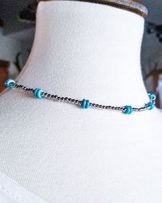 A little different from our usual chokers 😍 faux turquoise disks and ultra shiny silver beads in between. Comes with an extender and a lobster style clasp as well. Handmade with LOVE 💕 14" Handmade With Love, Shiny Silver, Silver Beads, Hair Wrap, With Love, Choker, Turquoise, Beads, Silver