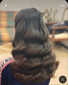 1930s Hair, Guest Hair, Hollywood Hair, Curls For Long Hair, Hairstyles For Layered Hair, Long Hair Wedding Styles, Peinados Fáciles Para Cabello Corto, Hair Tutorials For Medium Hair, Hairdo For Long Hair