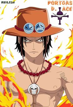 One Piece Main Characters, Ace Hat, One Piece Logo, One Piece Ace, One Piece Drawing, Manga Anime One Piece