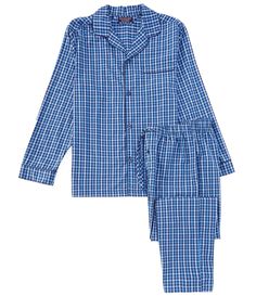 From Roundtree & Yorke&#x2C; this 2-piece set features:Shirt:Plaid pajama shirt Notch collarLong sleevesButton-front closurePants:Matching plaid pajama pantsDrawstring elastic waistbandPocketsPull-on constructionCare:CottonMachine wash/tumble dryImported. Handsome Clothes, Matching Pajama, Plaid Pajama, Plaid Pajama Pants, Plaid Pajamas, Pajama Pant, Matching Pajamas, Pajama Robe, Long Sleeve Plaid