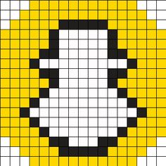 a yellow and black square with white squares in the shape of a smiley face on it