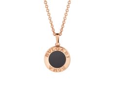 BVLGARI BVLGARI Necklace 350815 | Bvlgari Luxury Rose Gold Necklace For Evening, Luxury Engraved Rose Gold Necklace, Luxury Necklace With Shiny Finish, Rose Gold Pendant Necklace For Evening, Luxury Round Necklace With Shiny Finish, Luxury Round Necklaces With Shiny Finish, Luxury Rose Gold Jewelry With Shiny Finish, Bvlgari Fragrance, Bvlgari Rose