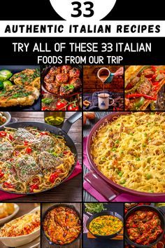 the italian cook's guide 33 authentic italian recipes try all of these 3 italian foods from our trip