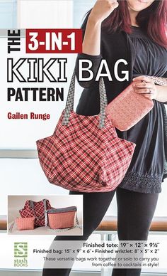 the 5 - in - 1 kitkit bag pattern is designed to fit all your needs