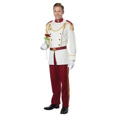 Buy Costumes Royal Storybook Prince costume for Adults sold at Party Expert Prince Charming Costume, Prince Costume, Prince Clothes, California Costumes, Plus Size Costumes, Book Week Costume, Costume Store, Lingerie Costume, Costume Collection