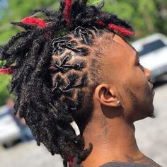 Tapered Locs, Mohawk Dreads, Mohawk Hairstyles Men, Dread Locks