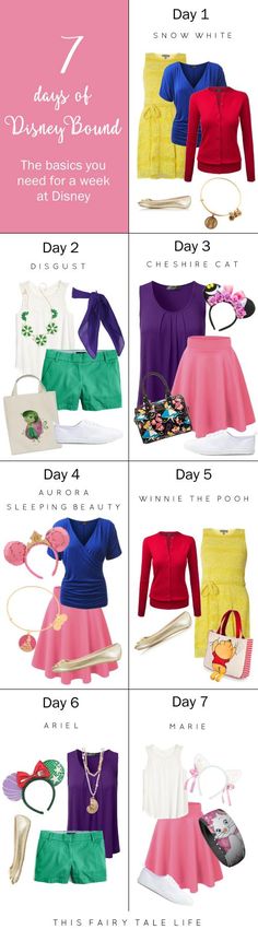 Disney Dressup Ideas, Disney Character Inspired Outfits Women, Easy Disneybound, Disney Bonding, Disney Bounding Outfits, Ariel Outfit, Dapper Disney, Disneybounding Ideas