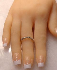 "I absolutely love this ring. It is so feminine and delicate. It has just the right amount of sparkle if you are not looking for something \"overwhelming\". It is 10K gold, and has .10 cwt of sparkly diamonds in rounds and baguettes. A great wedding band, thumb ring, pinky ring, \"midi\" ring, stack ring, and a \"just because\" ring that will add a twinkle and sparkle to your hand. It is so pretty. This would also be a fantastic promise ring or engagement ring for someone who enjoys simplistic e Bohemian Garnet Ring, Stack Ring, Midi Ring, Thumb Ring, Ring Stack, Thumb Rings, Garnet Rings, Pinky Ring, Diamond Band