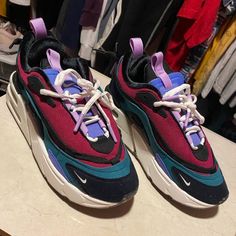 Brand New, Never Worn, Unfortunately The Box Was Thrown Out. They Are Original From Nordstrom. They Are A Size 7 True To Size. Sold Out At Stores And Online. Trendy Purple Synthetic Sneakers, Trendy Purple Sneakers, Nike Air Max Furyosa, Shoes Nike Air, Shoes Nike, Air Max, Nike Air Max, Pink Purple, Nike Shoes