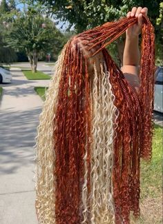 Colors- (copper and 613) #braids#blackgirlshairstyles#braidsforblackwomen Quick Natural Hair Styles, Cute Braided Hairstyles, Braided Cornrow Hairstyles, Braids Hairstyles Pictures, Quick Braided Hairstyles