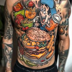 Dynamic Stomach Tattoos Men Tattoo Flash Stomach Tattoos Men, Tattoos Men, Men Tattoo, Awesome Tattoo, Men Tattoos, Just Ink, Stomach Tattoos, Navigating Life, Tattoo Flash