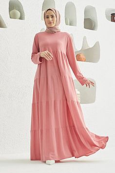 Pleated Tiered Maxi Dress Maxi Dress By Baano 38 Peach Puff Casual Maxi Length Pleated Dress For Spring, Casual Pink Tiered Maxi Dress, Modest Ruffled Maxi Dress, Modest Maxi Dress With Ruffles, Spring Pink Maxi Length Pleated Dress, Spring Pleated Tiered Dress, Pink Flowy Modest Maxi Dress, Modest Flowy Tiered Dress, Modest Maxi Dress With Ruffle Hem