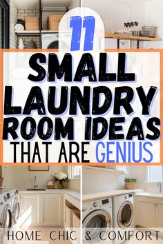 small laundry rooms, small laundry room makeover, modern laundry rooms, tiny laundry room ideas, laundry room ideas, laundry room ideas small space, small laundry room organization, small laundry room design, small laundry room ideas stackable Top Laundry Room Ideas, Diy Small Laundry Closet Ideas, Small Laundry Room Upgrades, Laundry In Bedroom Ideas, Laundry Room Cabinets Small Space, Storage Ideas For Small Laundry Room, Decorating Laundry Room Ideas, Organize Small Laundry Room, Laundry Room With Hanging Rod