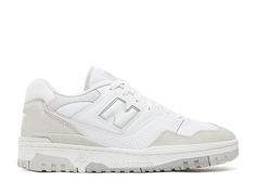 550 'White Summer Fog' - New Balance - BB550NCB - white/summer fog/rain cloud | Flight Club New Balance 550 White, Rain Cloud, Balance Sneakers, Cute Sneakers, Shoe Inspo, New Balance Sneakers, Swag Shoes, School Shoes, New Balance Shoes